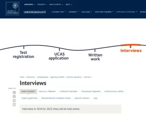 Oxford University 2024 Admission Interviews Go Online: What Applicants Need to Know