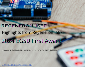 Regeneron ISEF 2024 EGSD First Award: Highlights and Analysis